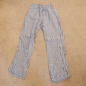 Striped Linen Pants